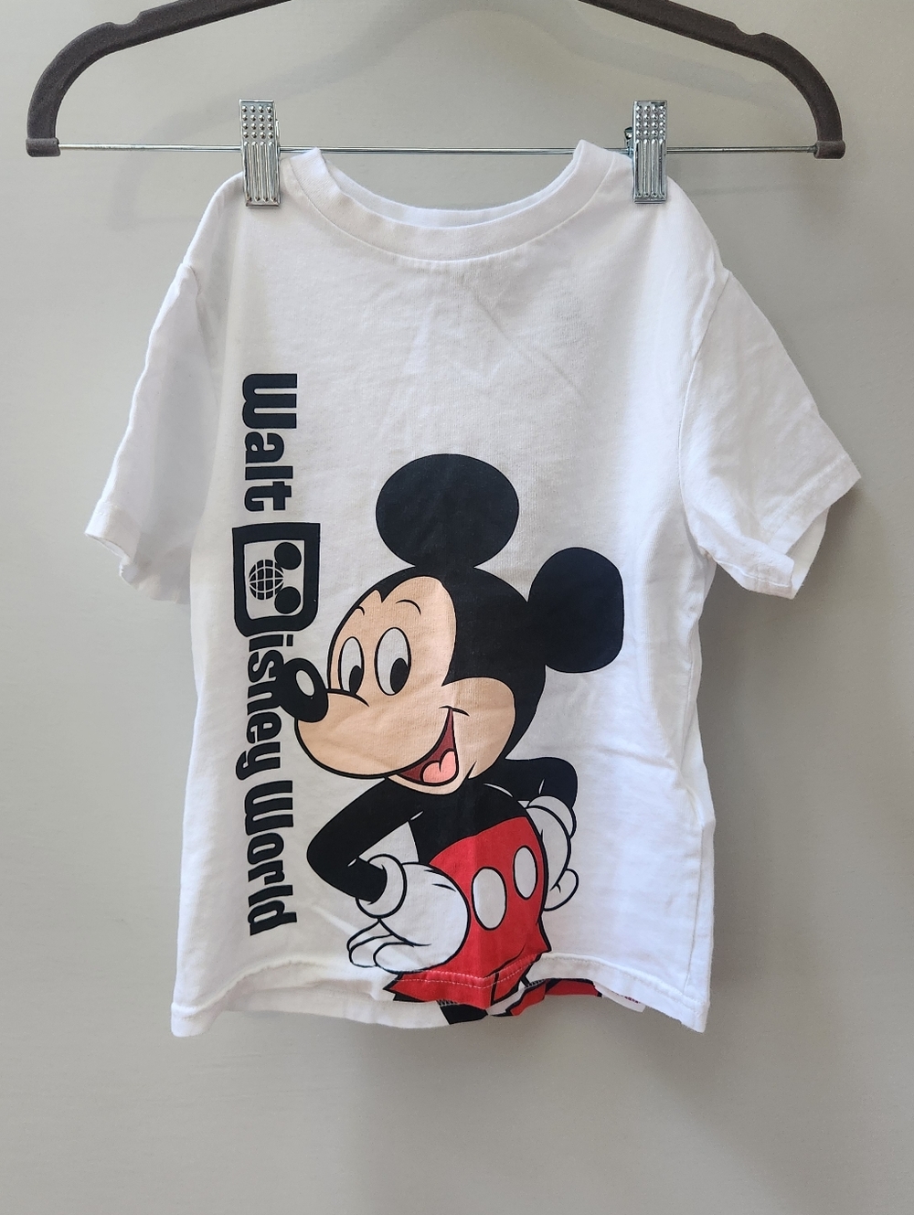EUC Walt Disney World Parks Mickey Tee Small 5/6